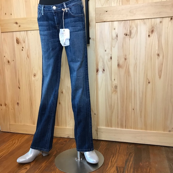 Low rise. Y2K Premium Angel NWT bootcut jeans - Picture 2 of 16